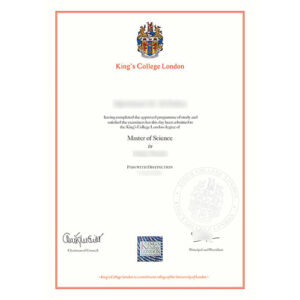 Degree samples from King's College London